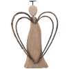 Decoración Ángel Clayre & Eef 6H2421M 12x3x18 cm