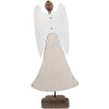 Decoración Ángel Clayre & Eef 6H2424 19x6x42 cm Blanco
