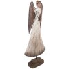Decoración Ángel Clayre & Eef 6H2424 19x6x42 cm Blanco