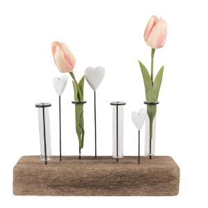 Clayre & Eef 6H2432 Soporte con Vasos 30x9x23 cm