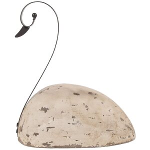 Clayre & Eef 6H2433L Decoración Cisne 25x11x27 cm