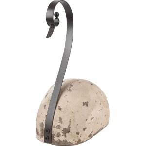 Clayre & Eef 6H2433L Decoración Cisne 25x11x27 cm