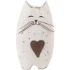 Decoración Gato Clayre & Eef 6H2435L 8x6x14 cm Madera