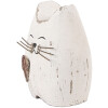 Decoración Gato Clayre & Eef 6H2435S 6x4x7 cm