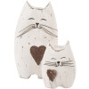 Decoración Gato Clayre & Eef 6H2435S 6x4x7 cm
