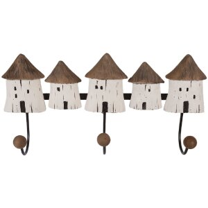 Perchero de pared Clayre & Eef 6H2436 38x8x19 cm...