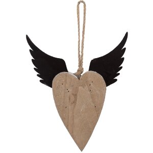 Adorno Colgante Corazón Clayre & Eef 6H2415M...