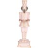 Clayre & Eef 6PR5368 Decoración Cascanueces Rosa 18x17x40 cm
