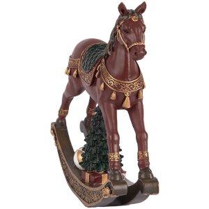 Caballo Balancín Decoración Clayre & Eef 6PR5407 18x5x19 cm