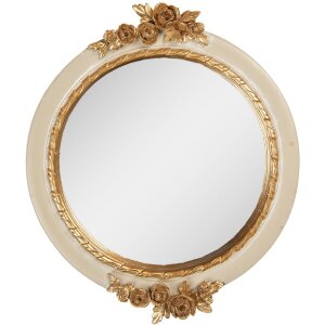 Espejo de pared Clayre & Eef 62S339M 17x2x20 cm Beige...