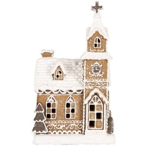 Clayre & Eef 6PR5375 Decoración Casa con LED 14x12x23 cm 3xAAA