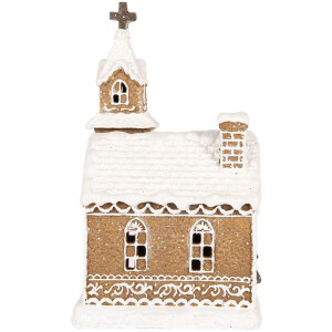 Clayre & Eef 6PR5375 Decoración Casa con LED 14x12x23 cm 3xAAA