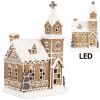 Clayre & Eef 6PR5375 Decoración Casa con LED 14x12x23 cm 3xAAA