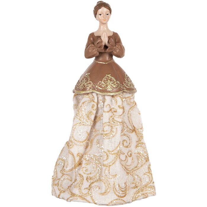 Decoración Mujer Clayre & Eef 6PR5380 8x7x23 cm