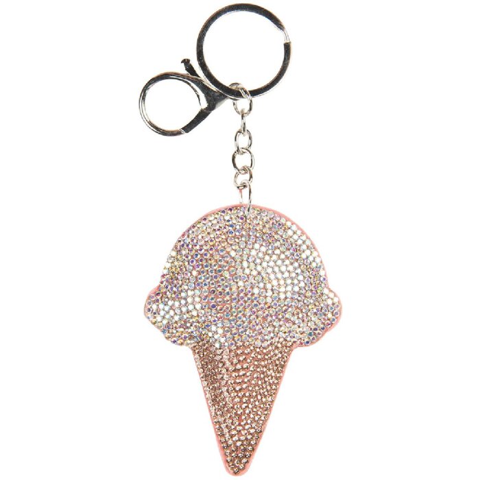 Juleeze JZKC0208 Llavero dorado 6x2x15 cm