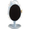Espejo de mesa Clayre & Eef 62S341 16x14x27 cm Azul Blanco