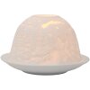 Candelabro Clayre & Eef 6CE2208 Blanco Ø 12x8 cm