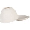 Candelabro Clayre & Eef 6CE2210 Blanco Ø 12x8 cm