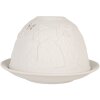 Portavelas Clayre & Eef 6CE2211 Ø 12x8 cm Blanco