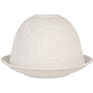 Clayre & Eef 6CE2212 Portavelas Ø 12x8 cm
