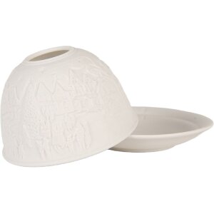 Clayre & Eef 6CE2212 Portavelas Ø 12x8 cm
