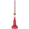 Candelabro Clayre & Eef 6GL5344 Ø 10x22 cm rosa
