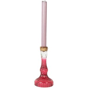 Candelabro decorativo Clayre & Eef 6GL5345 Ø 9x17 cm
