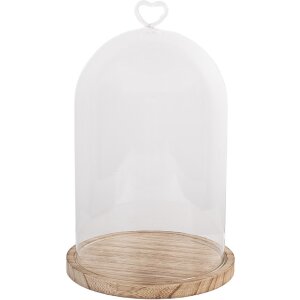 Campana de Cristal Clayre & Eef 6GL5361 Ø 17x27 cm
