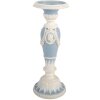 Candelabro Clayre & Eef 6PR5801 Ø 10x27 cm Blanco y Azul