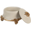 Joyero Clayre & Eef 6PR5802 Ø 14x9 cm Beige-Dorado
