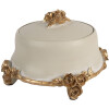 Joyero Clayre & Eef 6PR5802 Ø 14x9 cm Beige-Dorado