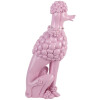 Decoración Perro (Caniche) Clayre & Eef 6PR5803 13x17x33 cm Rosa