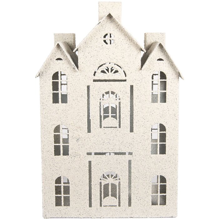 Clayre & Eef 6Y5930 Decoración Casa 26x16x40 cm Beige