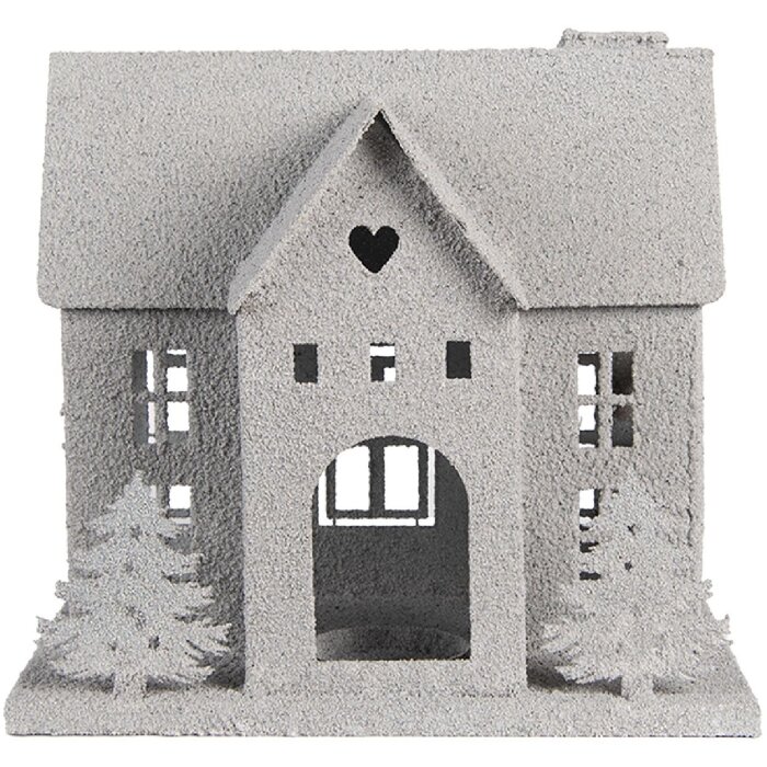 Clayre & Eef 6Y5932 Decoración Casa 26x17x24 cm Gris