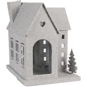 Clayre & Eef 6Y5932 Decoración Casa 26x17x24 cm Gris