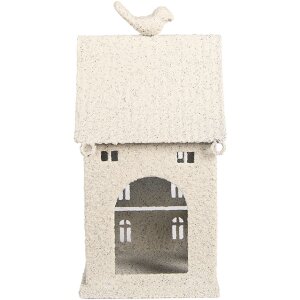 Clayre & Eef 6Y5934 Decoración Casa 14x15x28 cm Beige