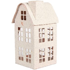 Decoración Casa Clayre & Eef 6Y5935 14x14x26 cm Beige