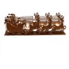 Clayre & Eef 6Y5937 Candelabro Trineo Navideño 25x8x8 cm