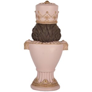Clayre & Eef 6PR5366 Decoración Cascanueces Rosa 16x10x30 cm