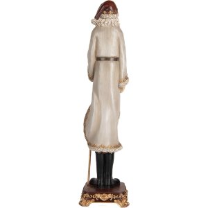 Clayre & Eef 6PR5369 Decoración Papá Noel 10x10x42 cm