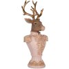 Busto decorativo de ciervo Clayre & Eef 6PR5370 16x14x36 cm