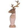 Busto decorativo de ciervo Clayre & Eef 6PR5370 16x14x36 cm