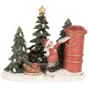 Clayre & Eef 6PR5373 Decoración Niño en el Buzón LED 16x12x14 cm