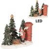 Clayre & Eef 6PR5373 Decoración Niño en el Buzón LED 16x12x14 cm