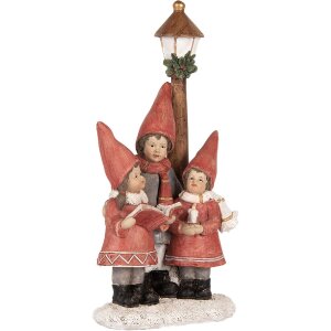 Clayre & Eef 6PR5374 Coro de Navidad 11x8x21 cm