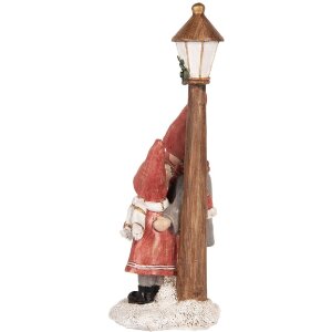 Clayre & Eef 6PR5374 Coro de Navidad 11x8x21 cm