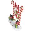 Decoración Bastón de Caramelo Clayre & Eef 6PR5410 32x10x25 cm