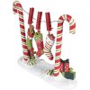 Decoración Bastón de Caramelo Clayre & Eef 6PR5410 32x10x25 cm