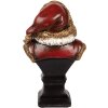 Busto Decorativo Papá Noel Clayre & Eef 6PR5589 10x8x17 cm rojo