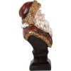 Busto Decorativo Papá Noel Clayre & Eef 6PR5589 10x8x17 cm rojo